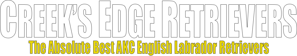 Creek's Edge Retrievers Logo